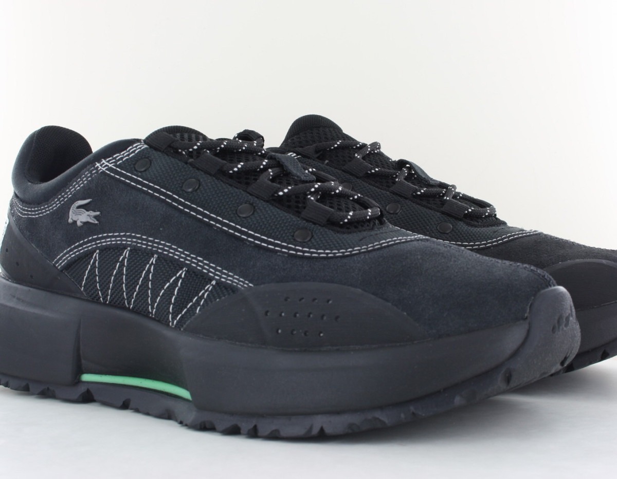 Lacoste Laced guard noir vert