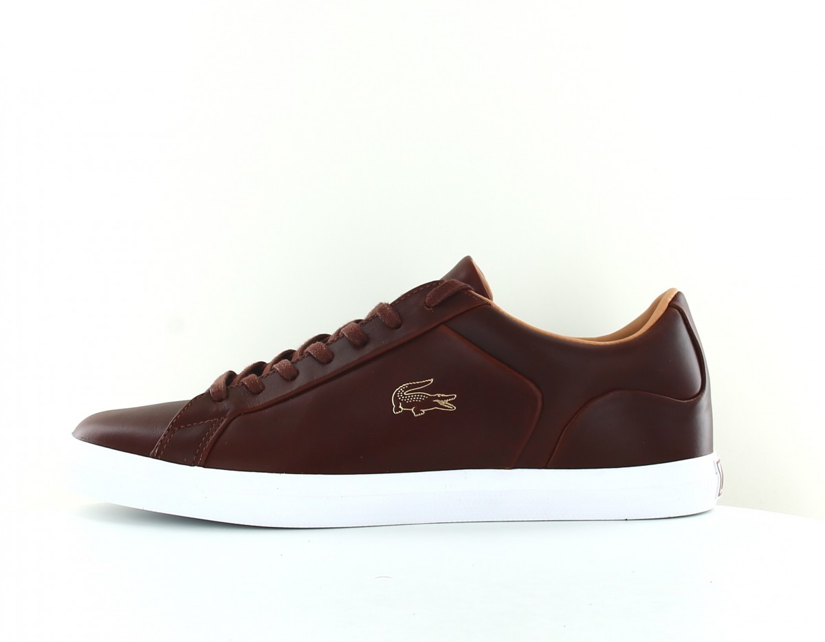 Lacoste Lerond marron blanc