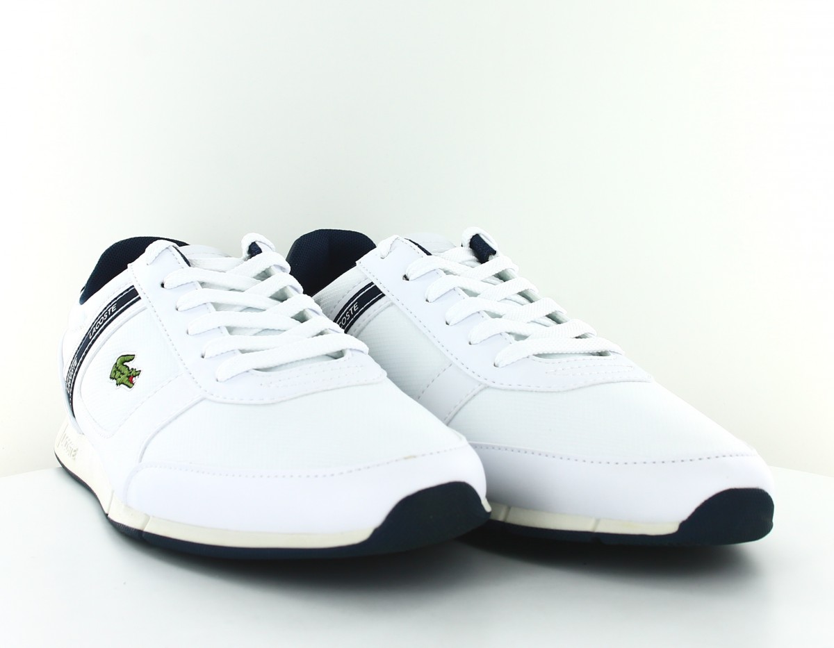 Lacoste Menerva sport 119 2 blanc bleu marine vert