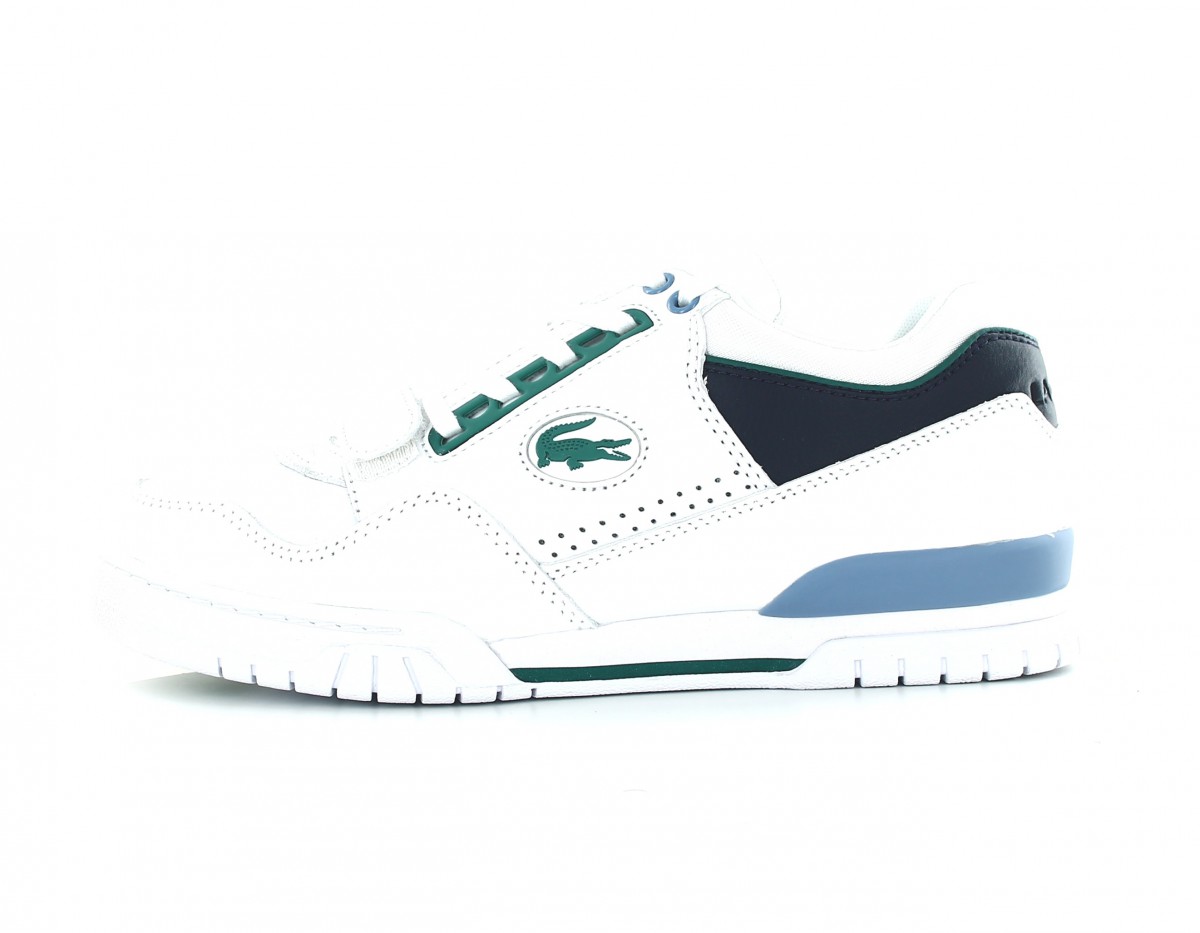 Lacoste Missouri 120 1 blanc vert bleu marine bleu ciel