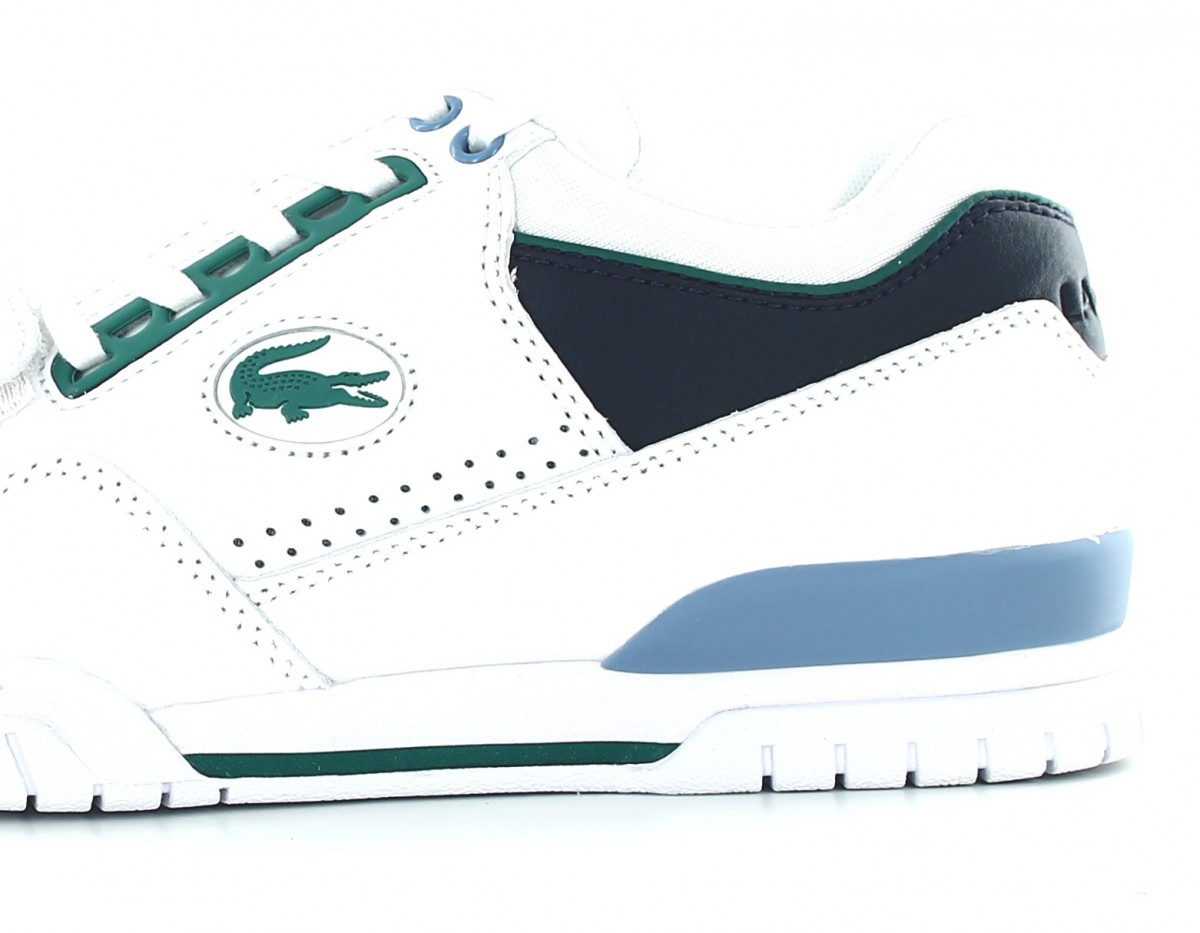 Lacoste Missouri 120 1 blanc vert bleu marine bleu ciel