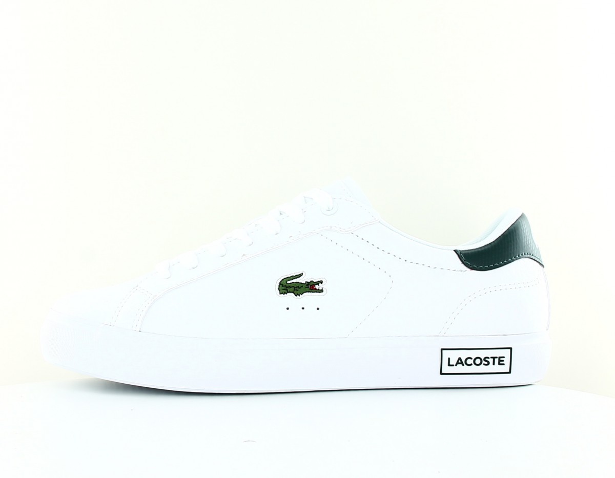 Lacoste Powercourt blanc vert