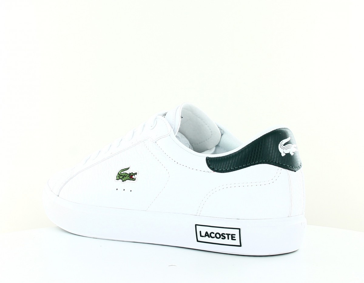 Lacoste Powercourt blanc vert