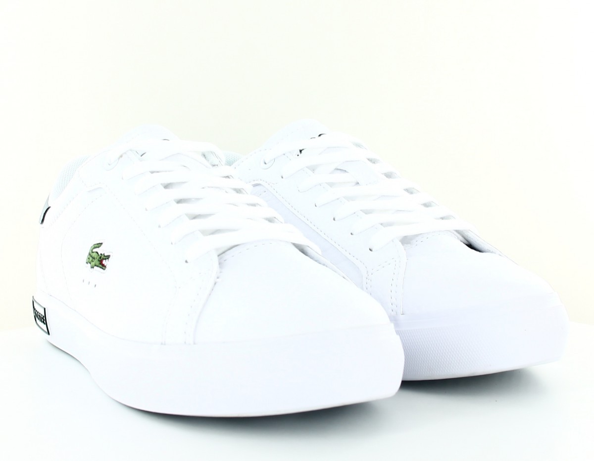 Lacoste Powercourt blanc vert