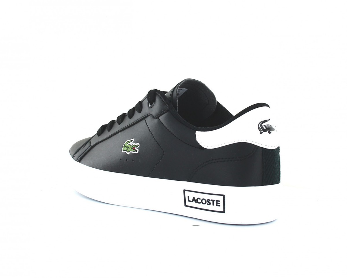 Lacoste Powercourt junior noir vert blanc