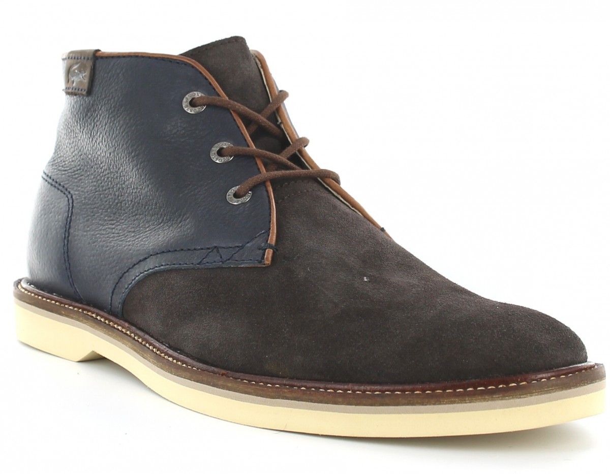 Lacoste Sherbrooke Hi 7 MARRON/BLEU