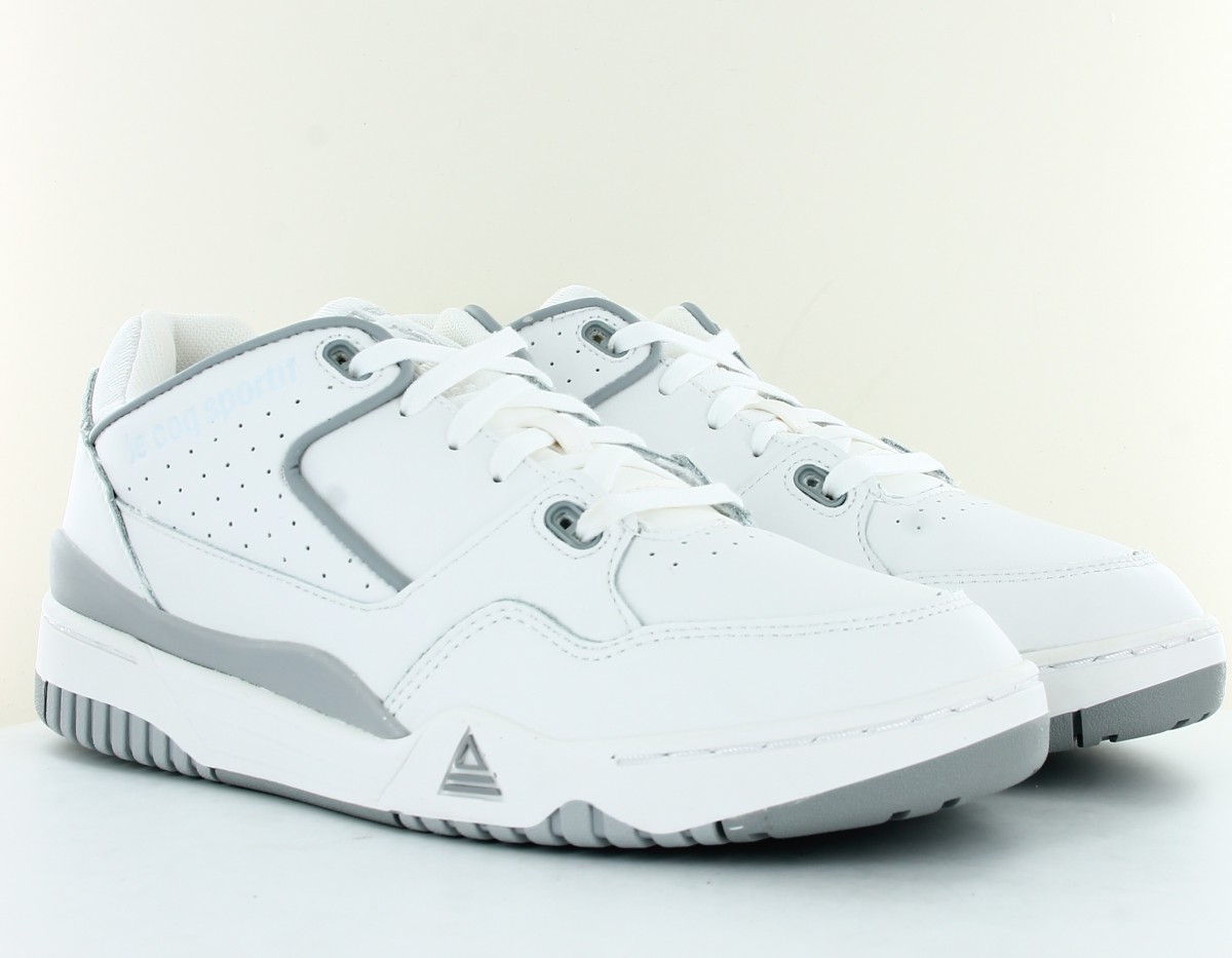 Lecoqsportif T1000 blanc gris