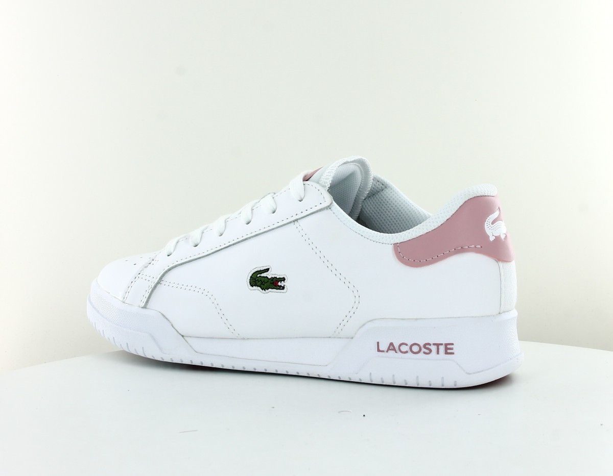 Lacoste Twin serve blanc vert rose