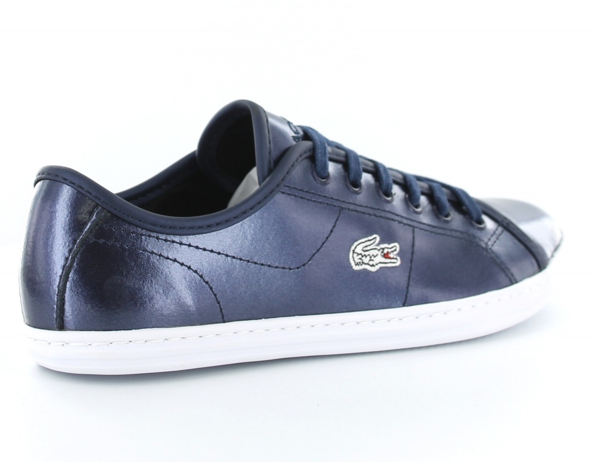 Lacoste ziane sneaker vernis BLEU/BLANC