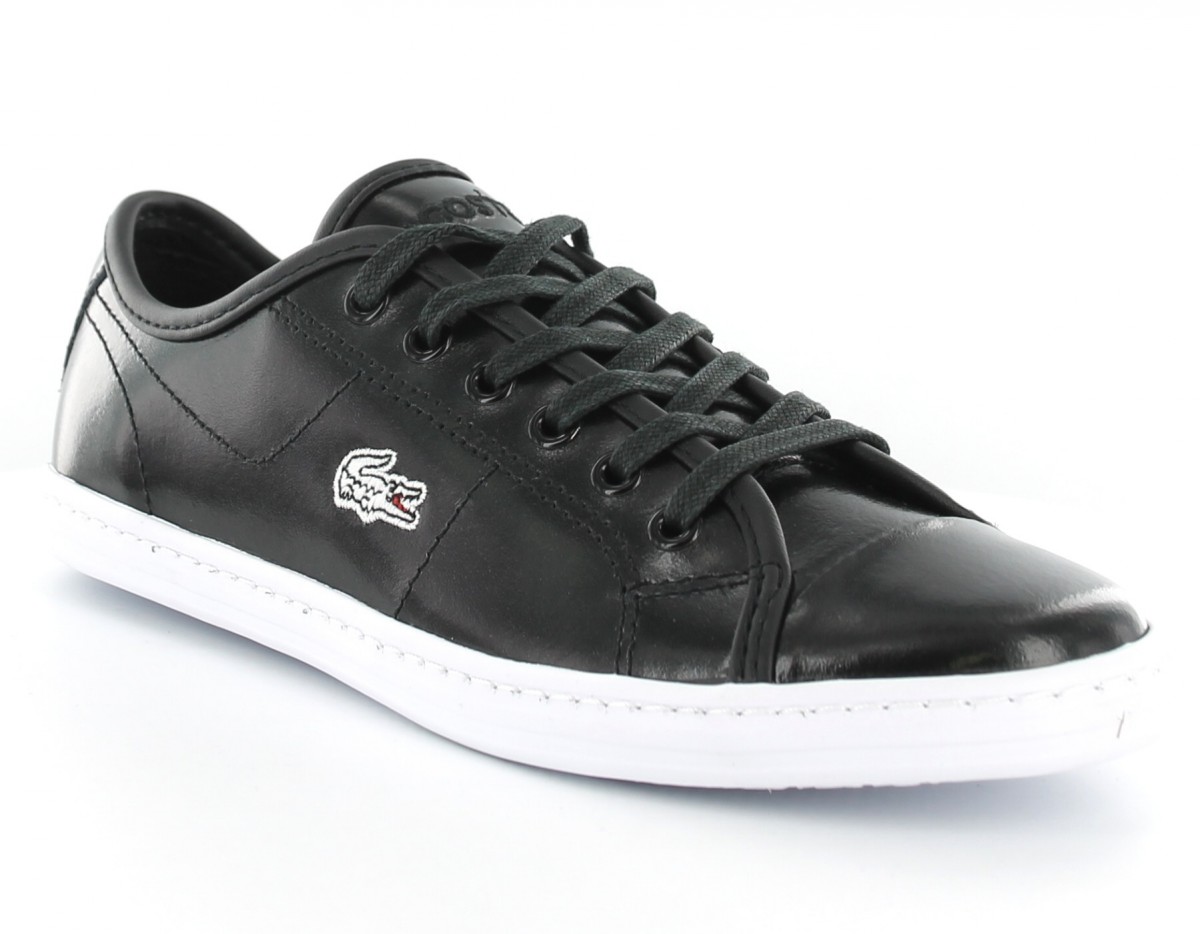 Lacoste ziane sneaker vernis NOIR/NOIR/BLANC