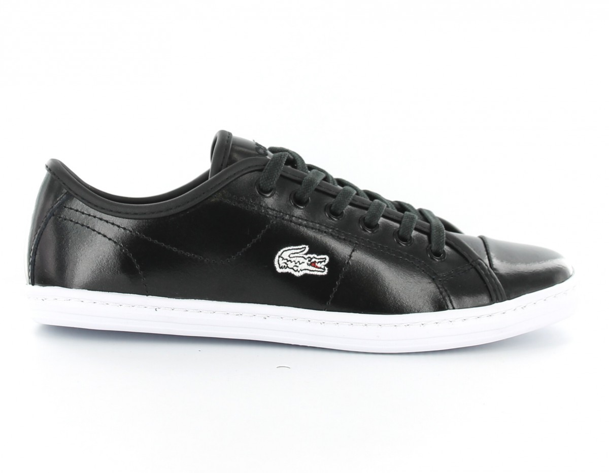 Lacoste ziane sneaker vernis NOIR/NOIR/BLANC