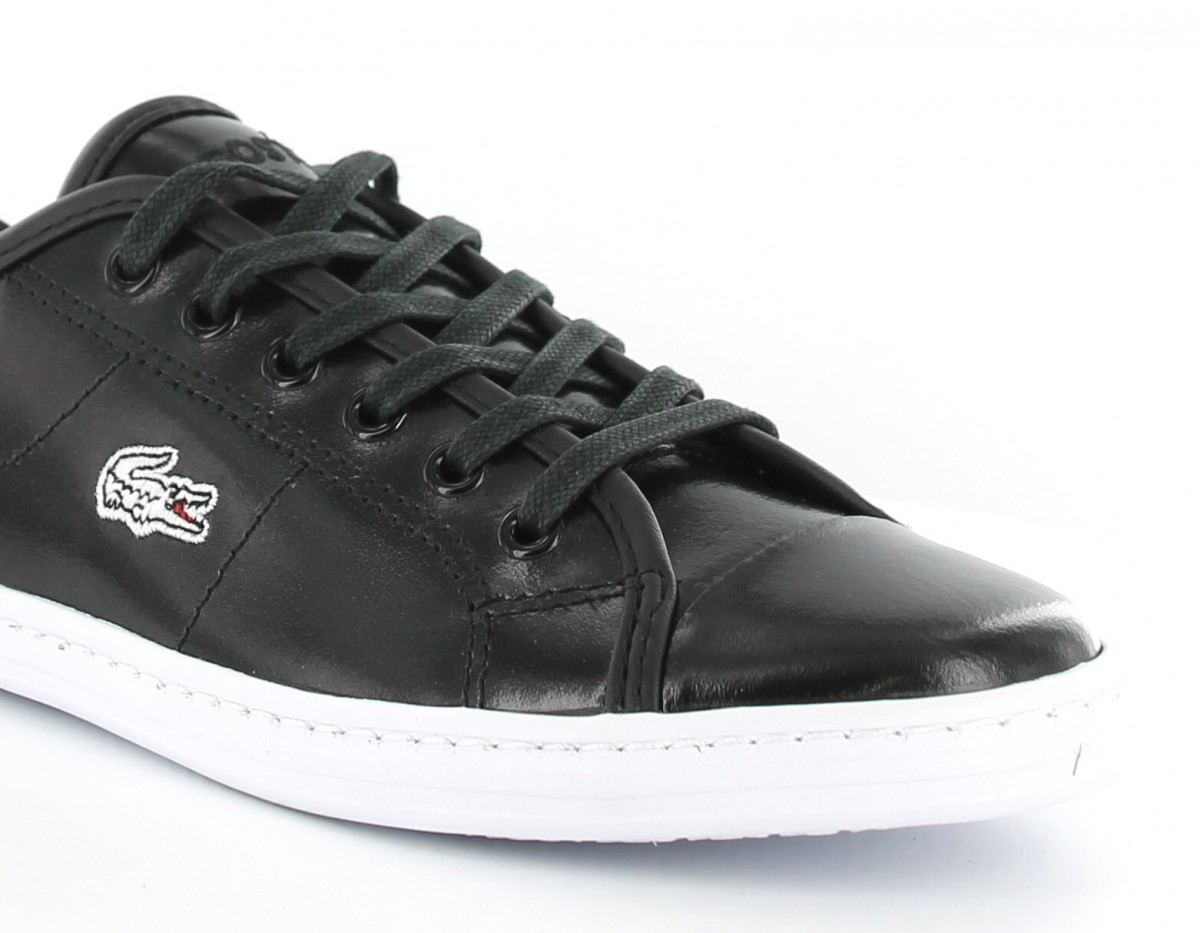 Lacoste ziane sneaker vernis NOIR/NOIR/BLANC