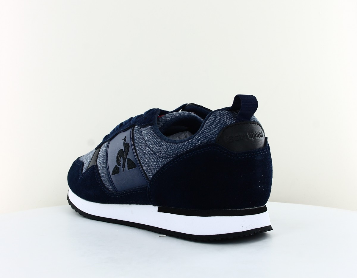 Lecoqsportif Alpha classic workwear bleu marine noir blanc