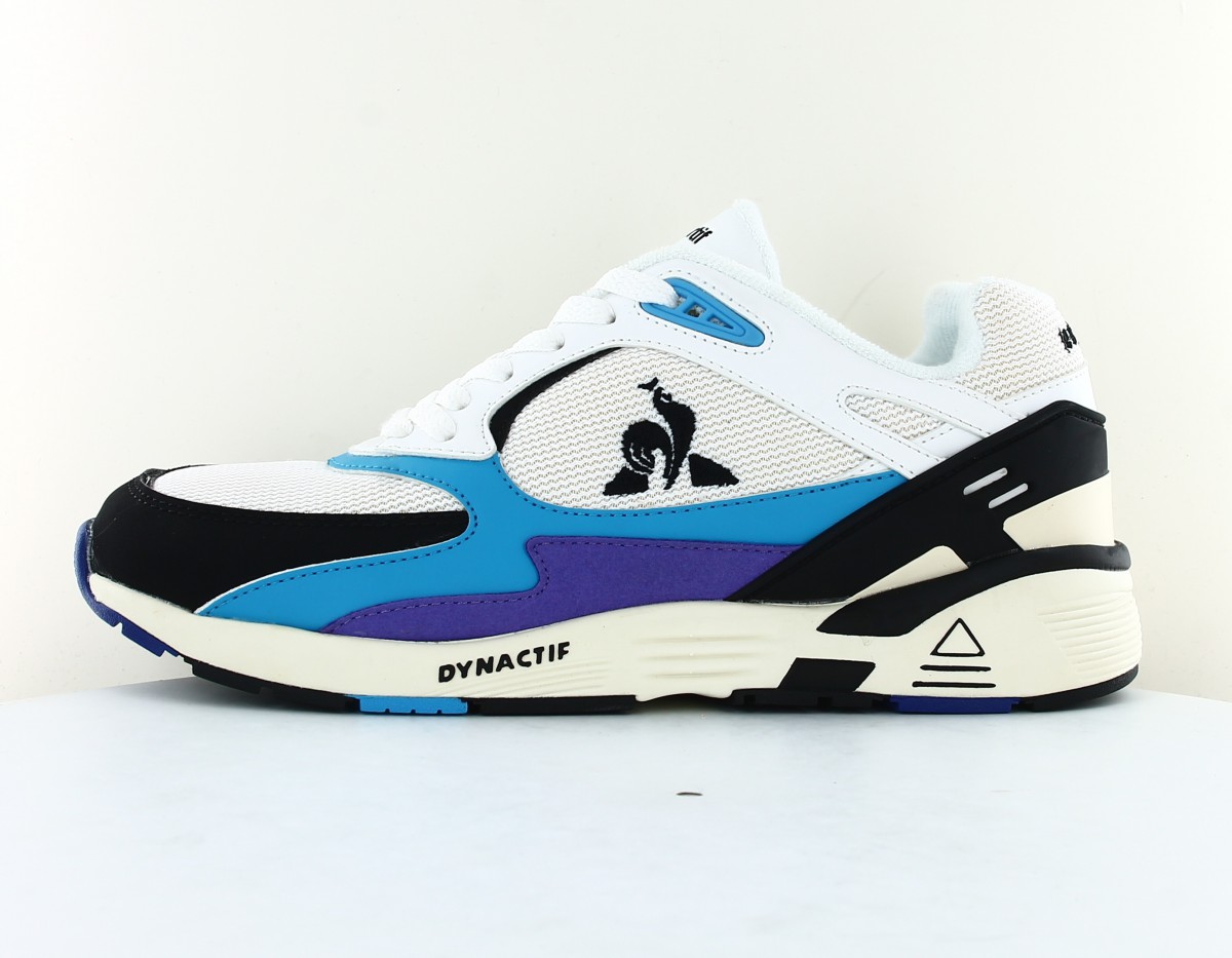 Lecoqsportif Lcs r1100 colors blanc bleu noir violet