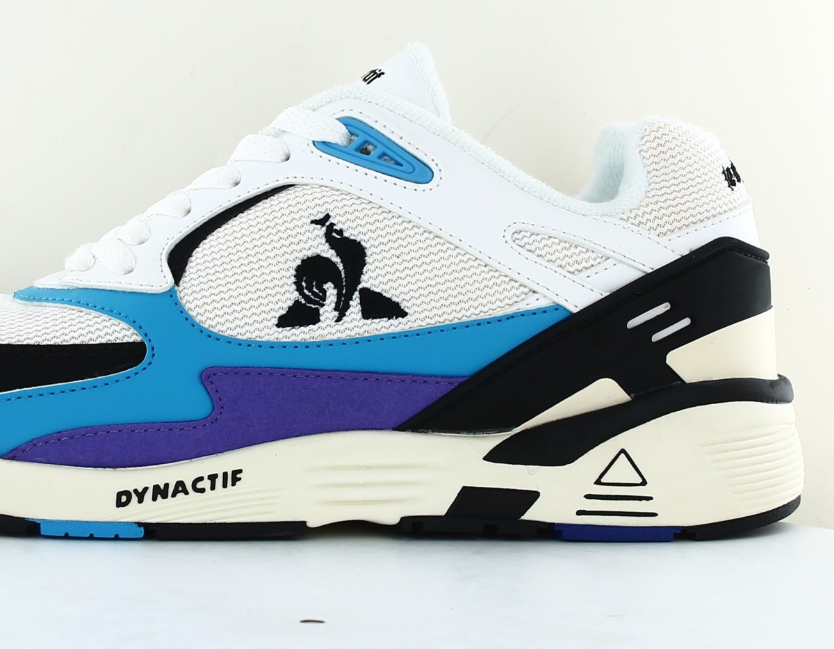 Lecoqsportif Lcs r1100 colors blanc bleu noir violet