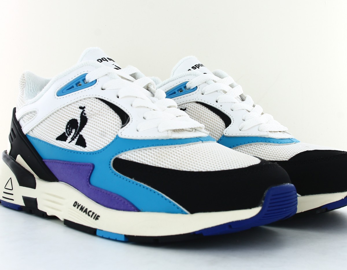 Lecoqsportif Lcs r1100 colors blanc bleu noir violet