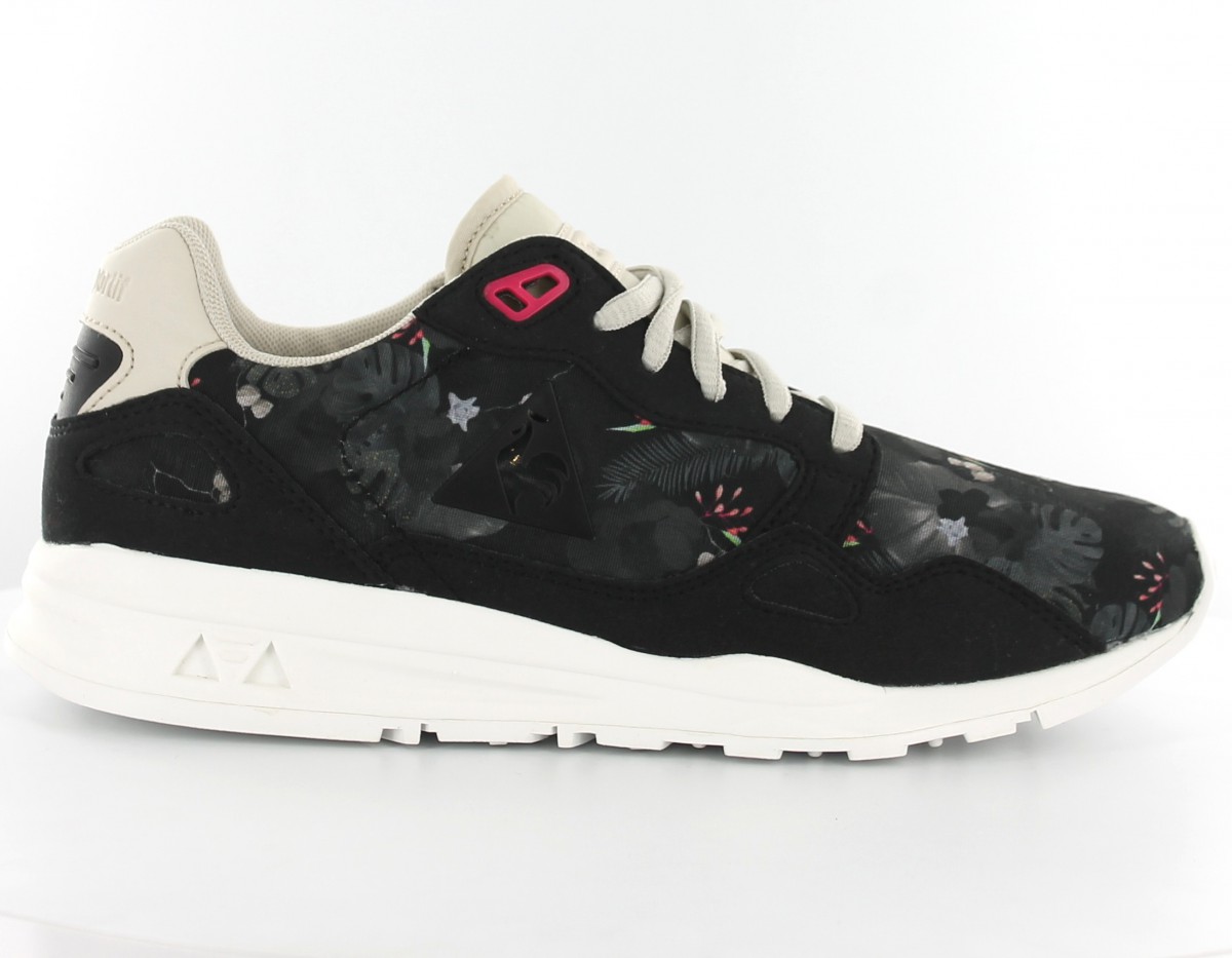 Lecoqsportif r900 winter floral noir-gris