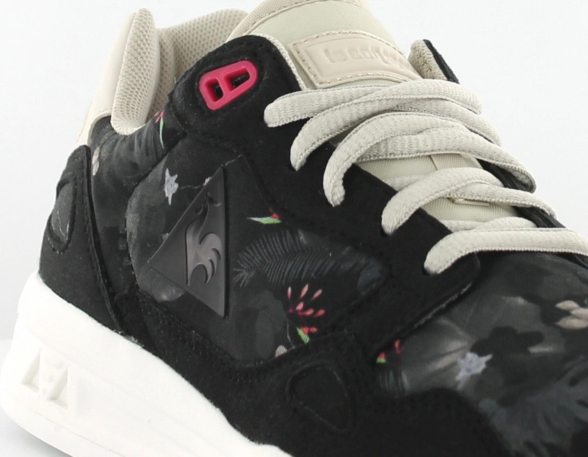 Lecoqsportif r900 winter floral noir-gris