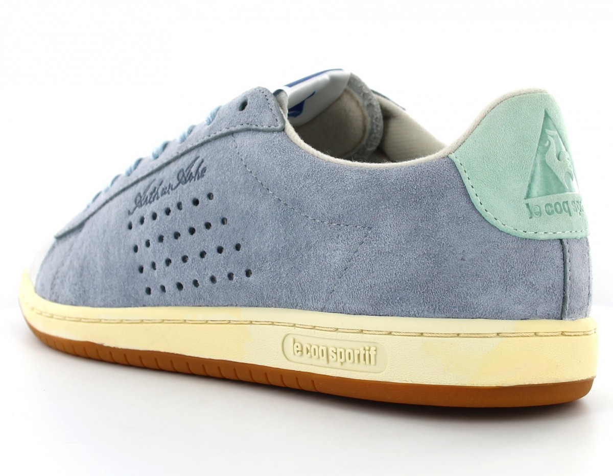 Lecoqsportif Arthur Ashe Retro Affiches Dusty Blue