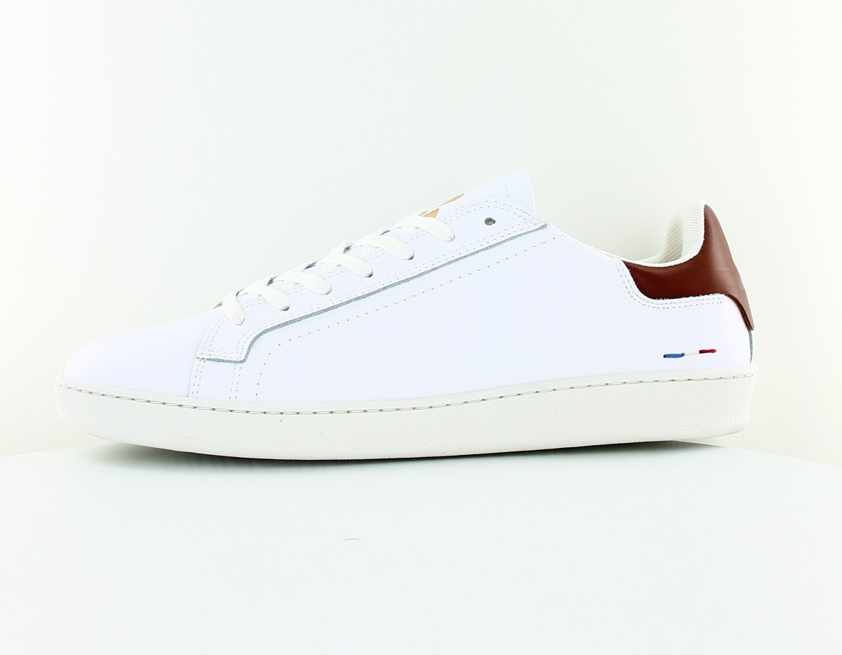 Lecoqsportif Avantage blanc marron or