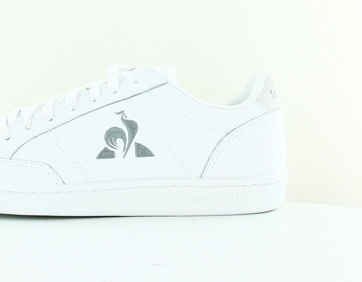 Lecoqsportif Court clay blanc argent