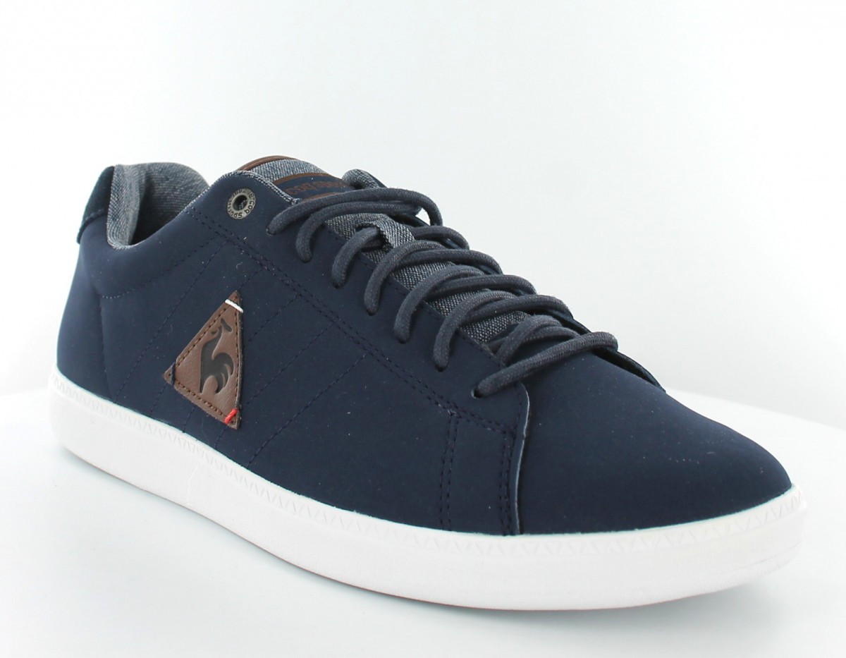 Lecoqsportif Courtcraft S nubuck/2 tones BLEU/MARINE