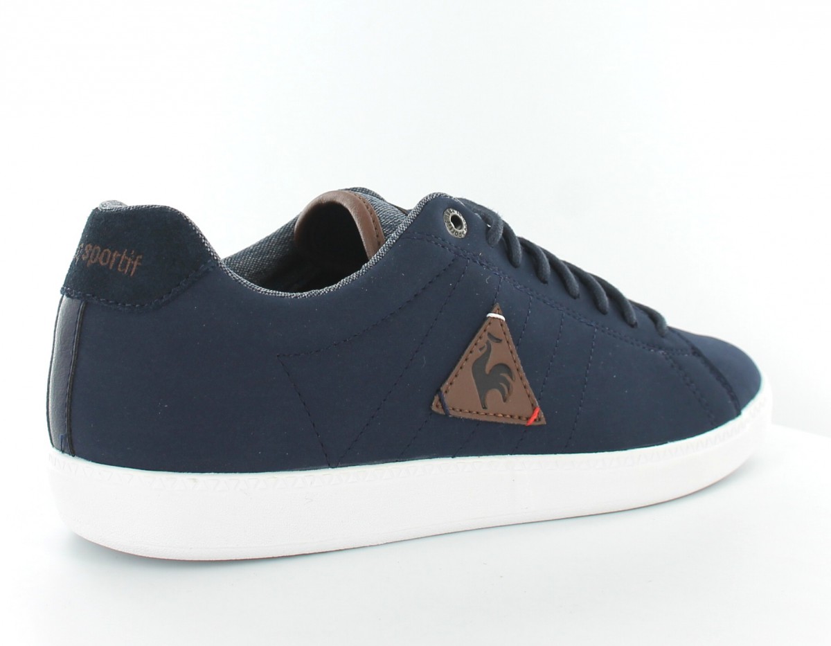 Lecoqsportif Courtcraft S nubuck/2 tones BLEU/MARINE