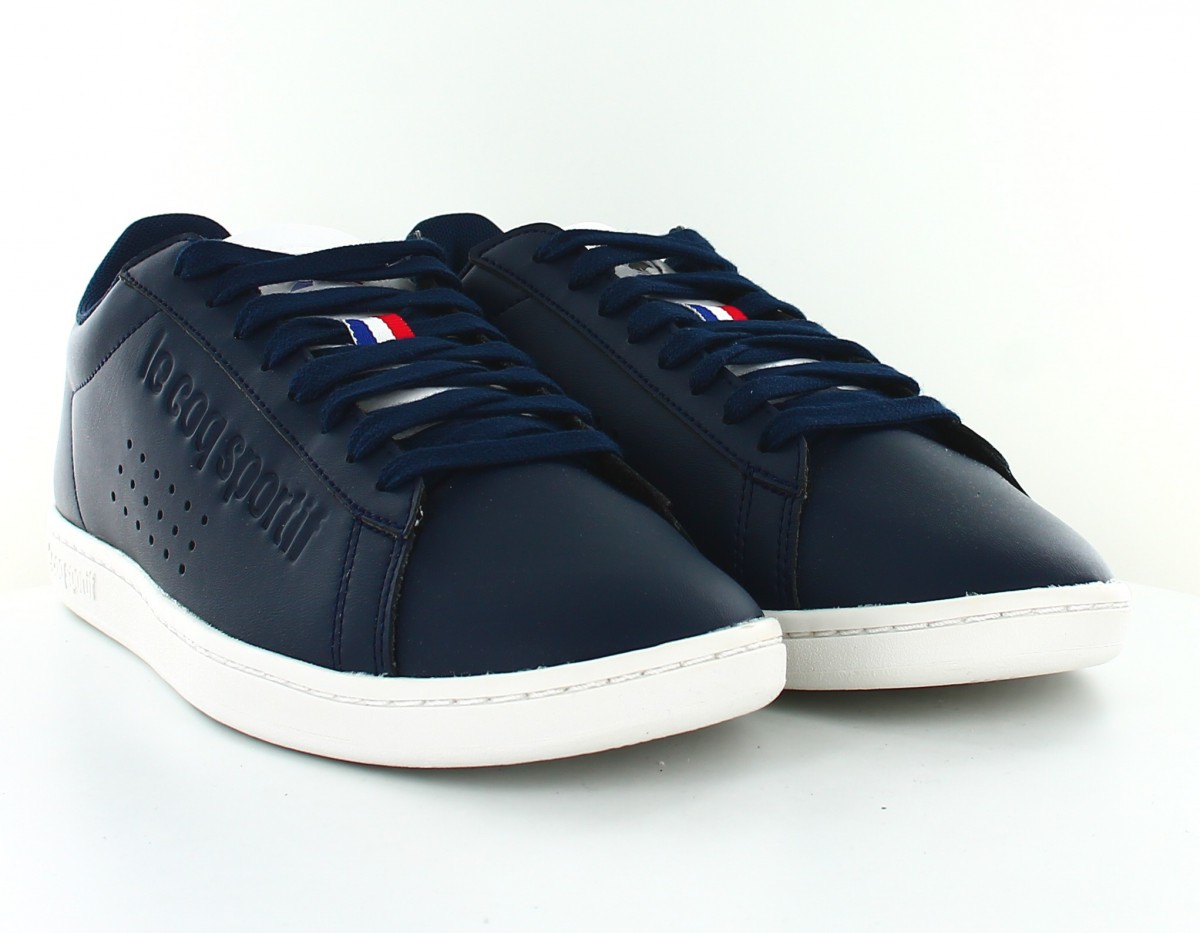 Lecoqsportif Courtset bbr Bleu marine blanc rouge