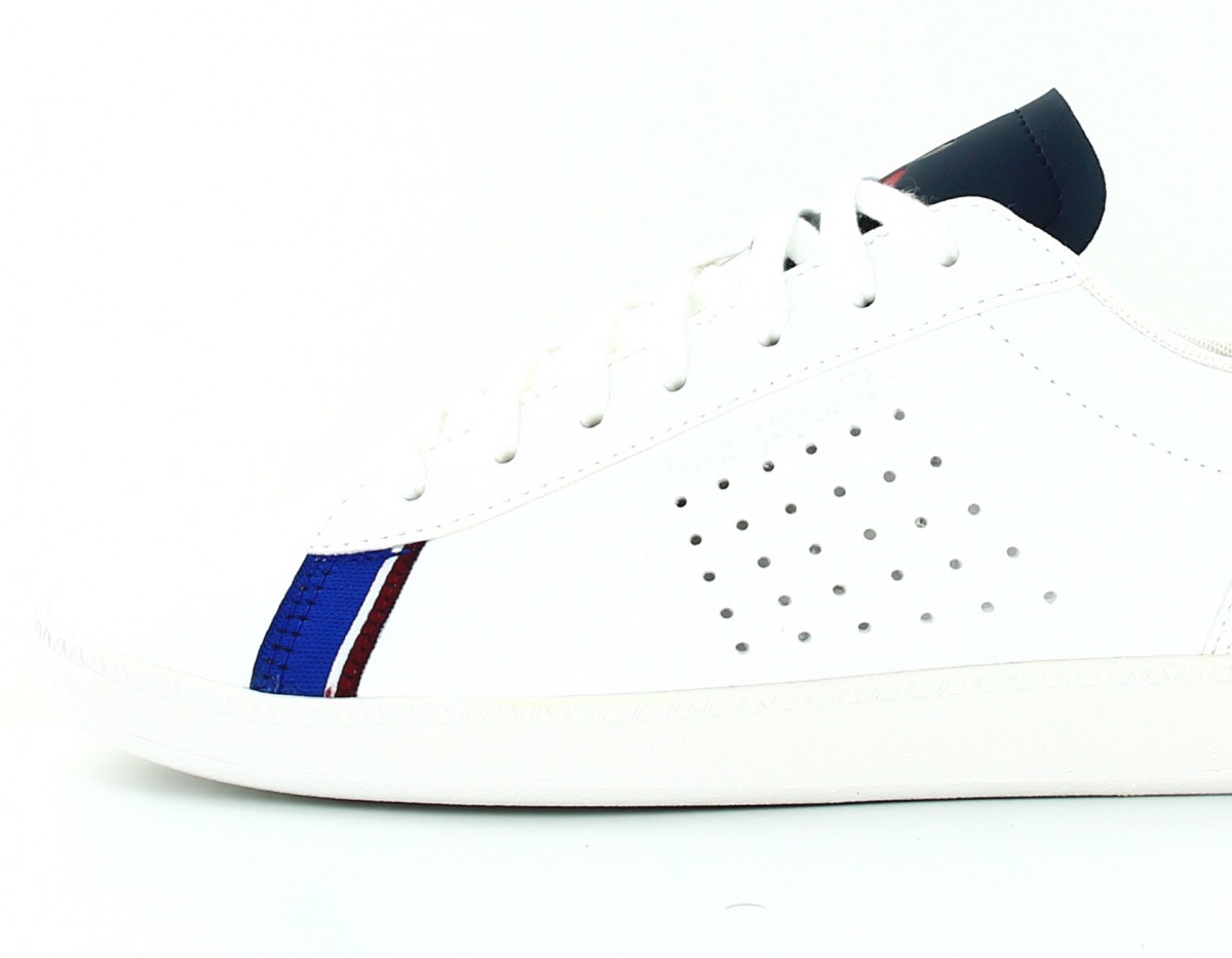 Lecoqsportif Courtstar sport blanc bleu marine