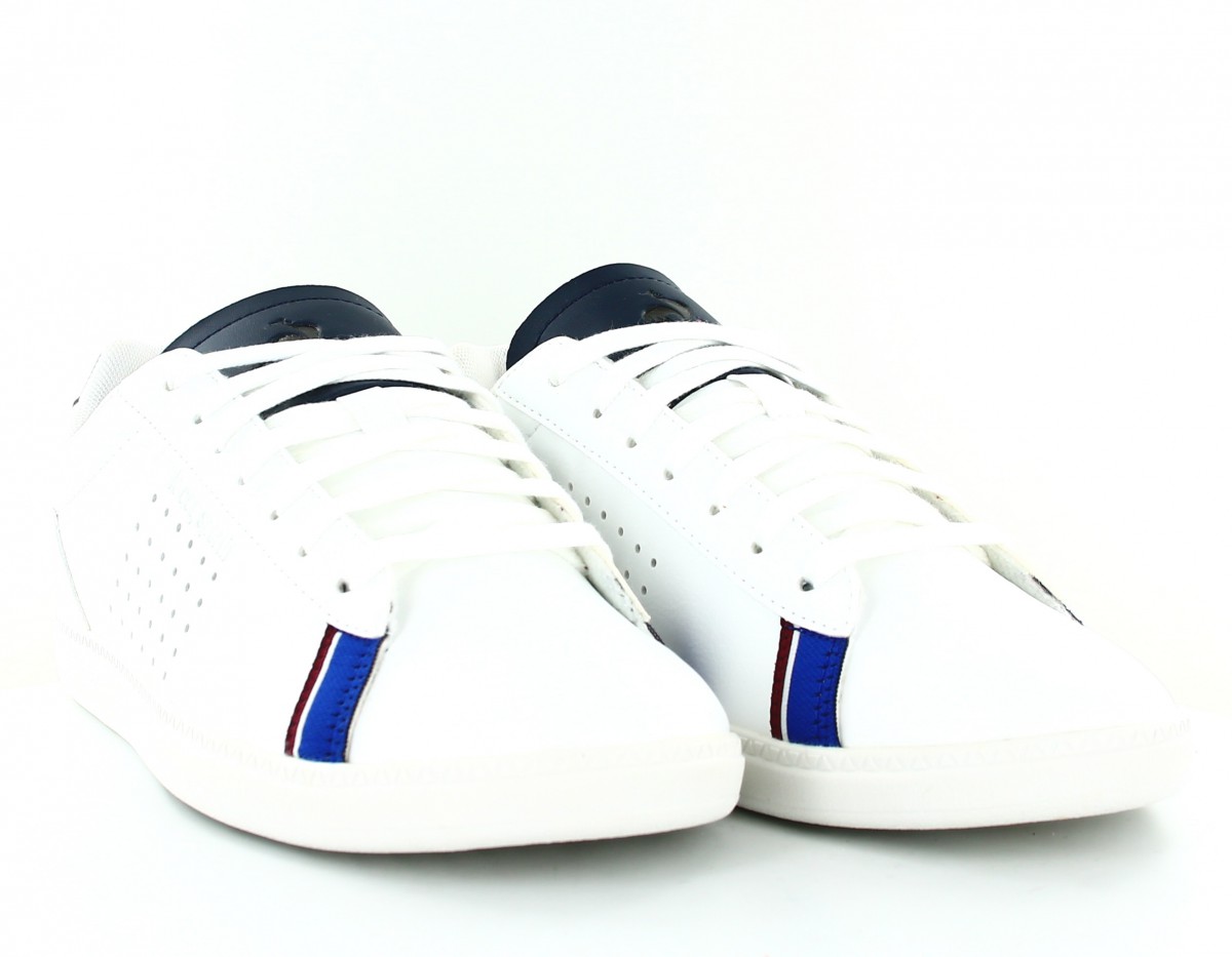 Lecoqsportif Courtstar sport blanc bleu marine