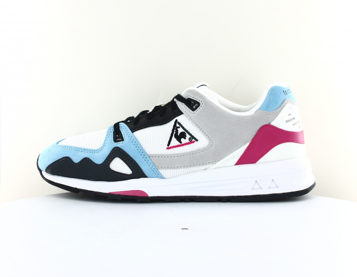 Lecoqsportif Lcs r1000 blanc bleu rose noir