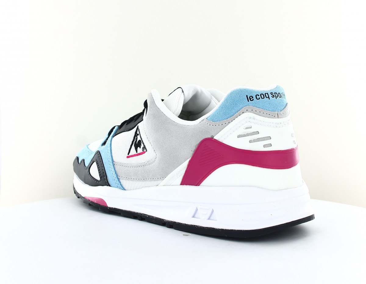 Lecoqsportif Lcs r1000 blanc bleu rose noir