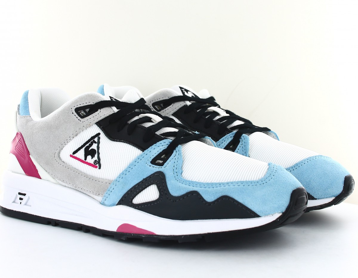 Lecoqsportif Lcs r1000 blanc bleu rose noir