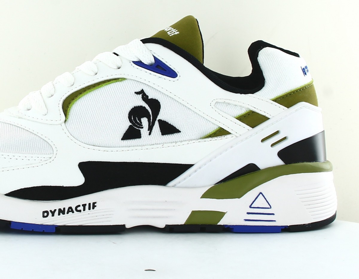 Lecoqsportif Lcs r1100 colors blanc noir kaki bleu