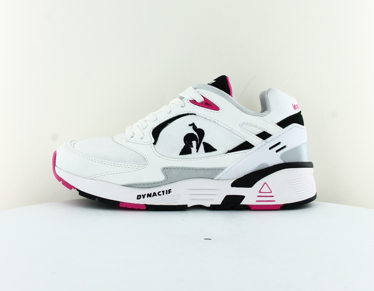 Lecoqsportif Lcs r1100 colors blanc noir rose