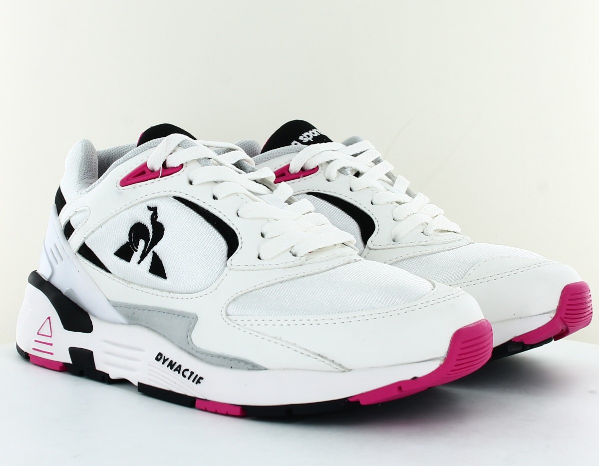 Lecoqsportif Lcs r1100 colors blanc noir rose