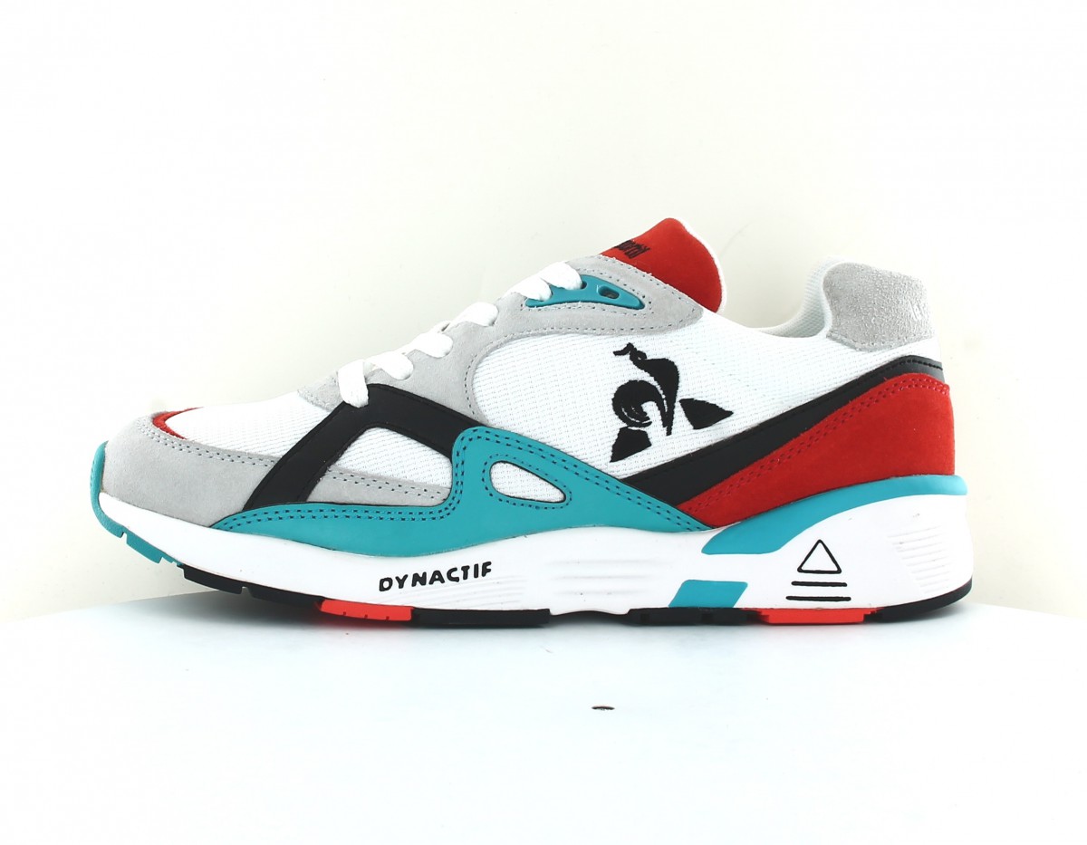 Lecoqsportif Lcs r850 blanc noir turquoise orange