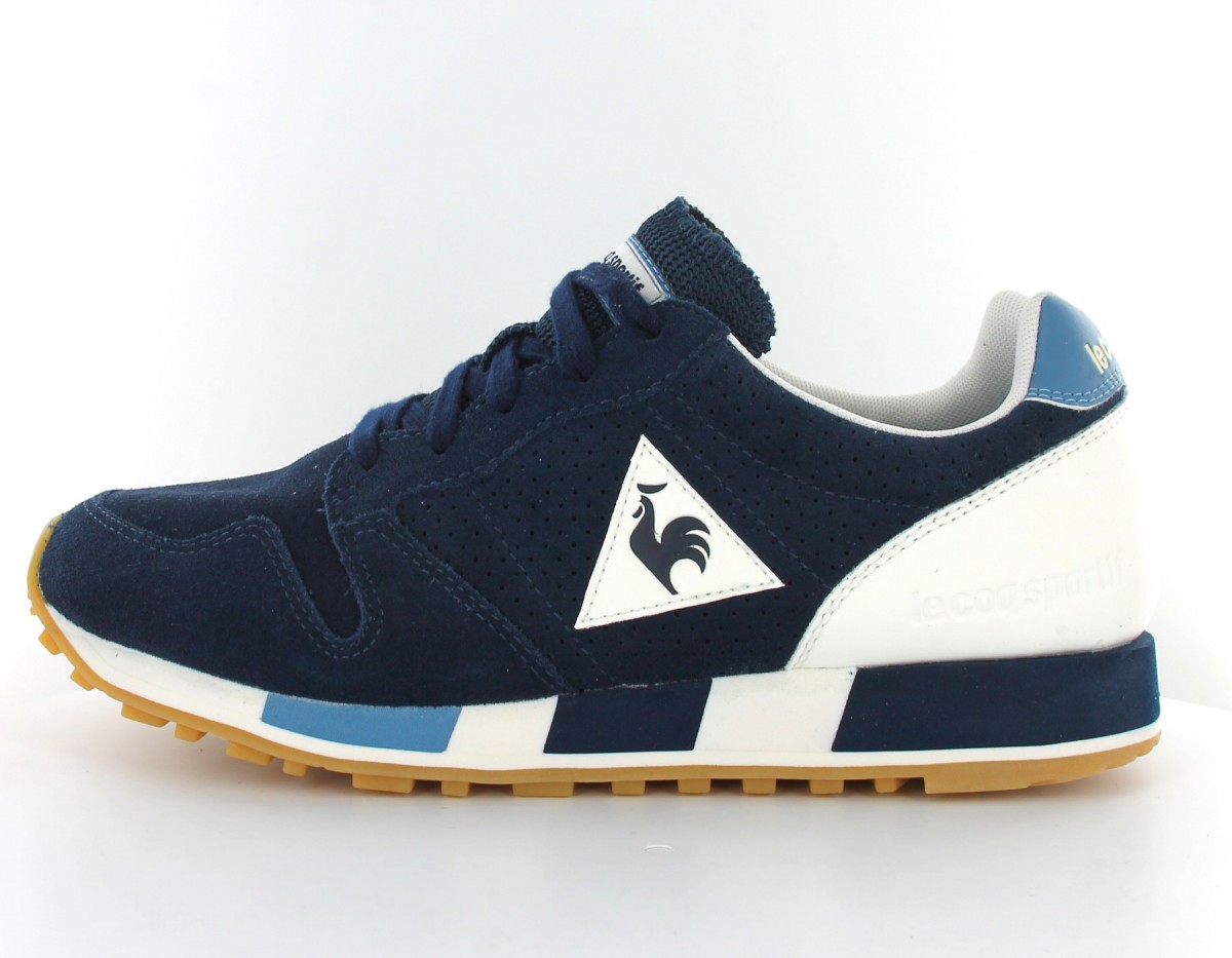 Lecoqsportif Omega Premium Bleu marine blanc