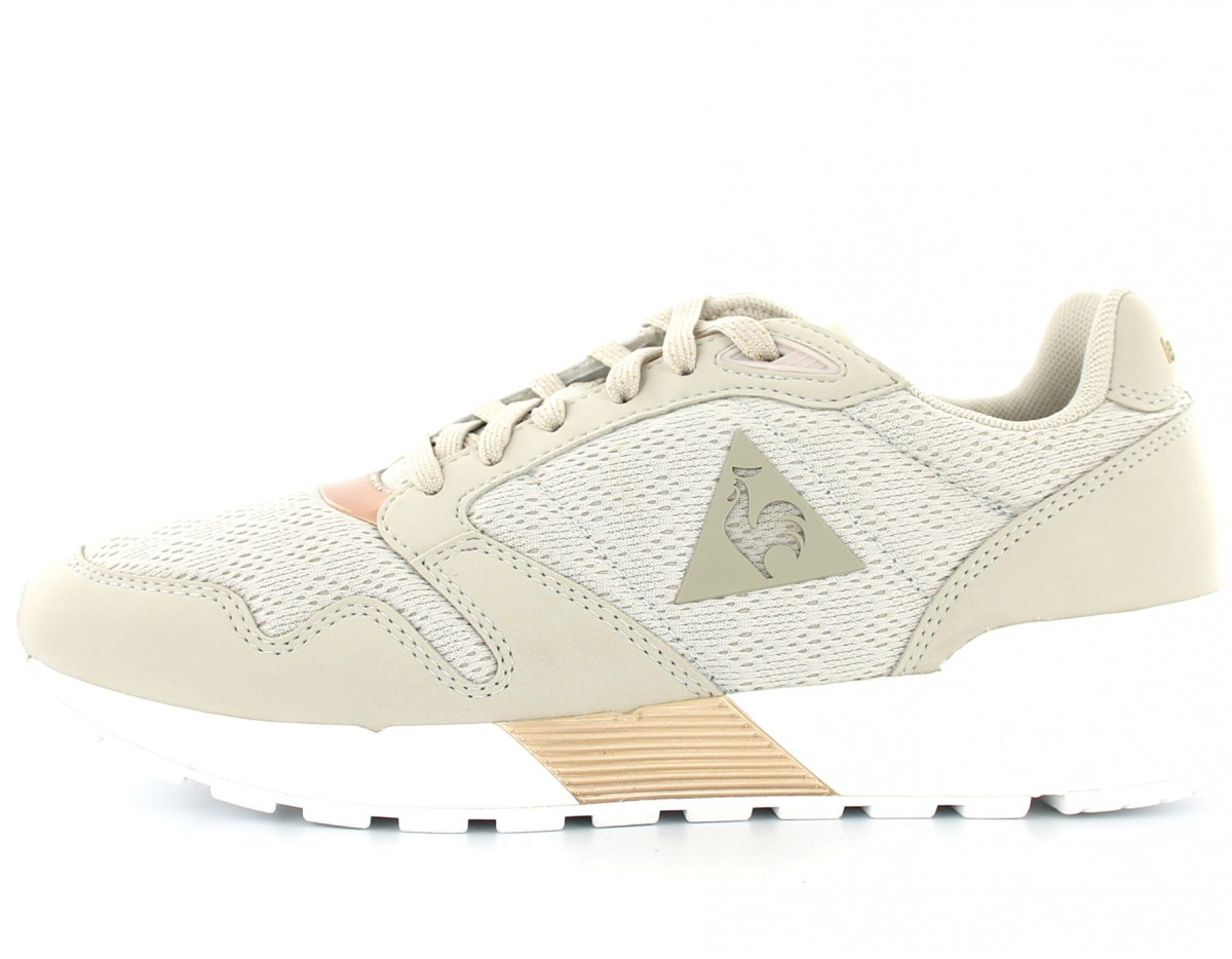 Lecoqsportif Omega x Metallic gris-rose