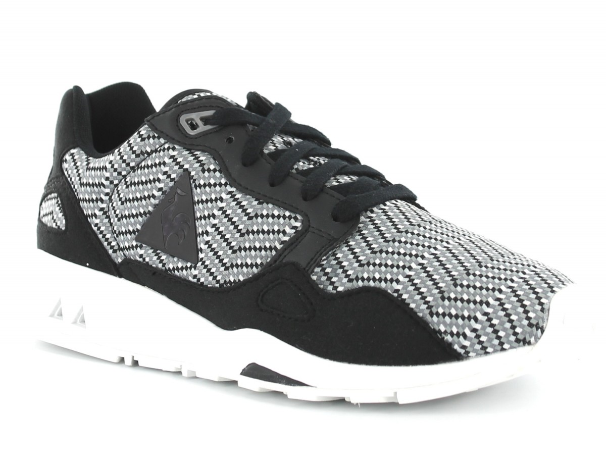 Lecoqsportif R900 jacquard NOIR/BLANC