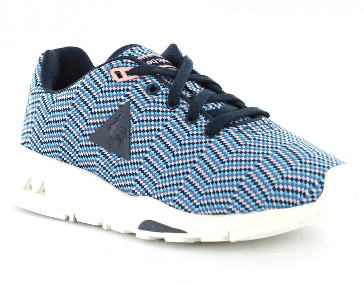 Lecoqsportif R950 jacquard femme BLEU/ROSE