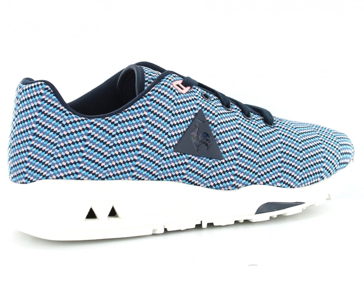 Lecoqsportif R950 jacquard femme BLEU/ROSE