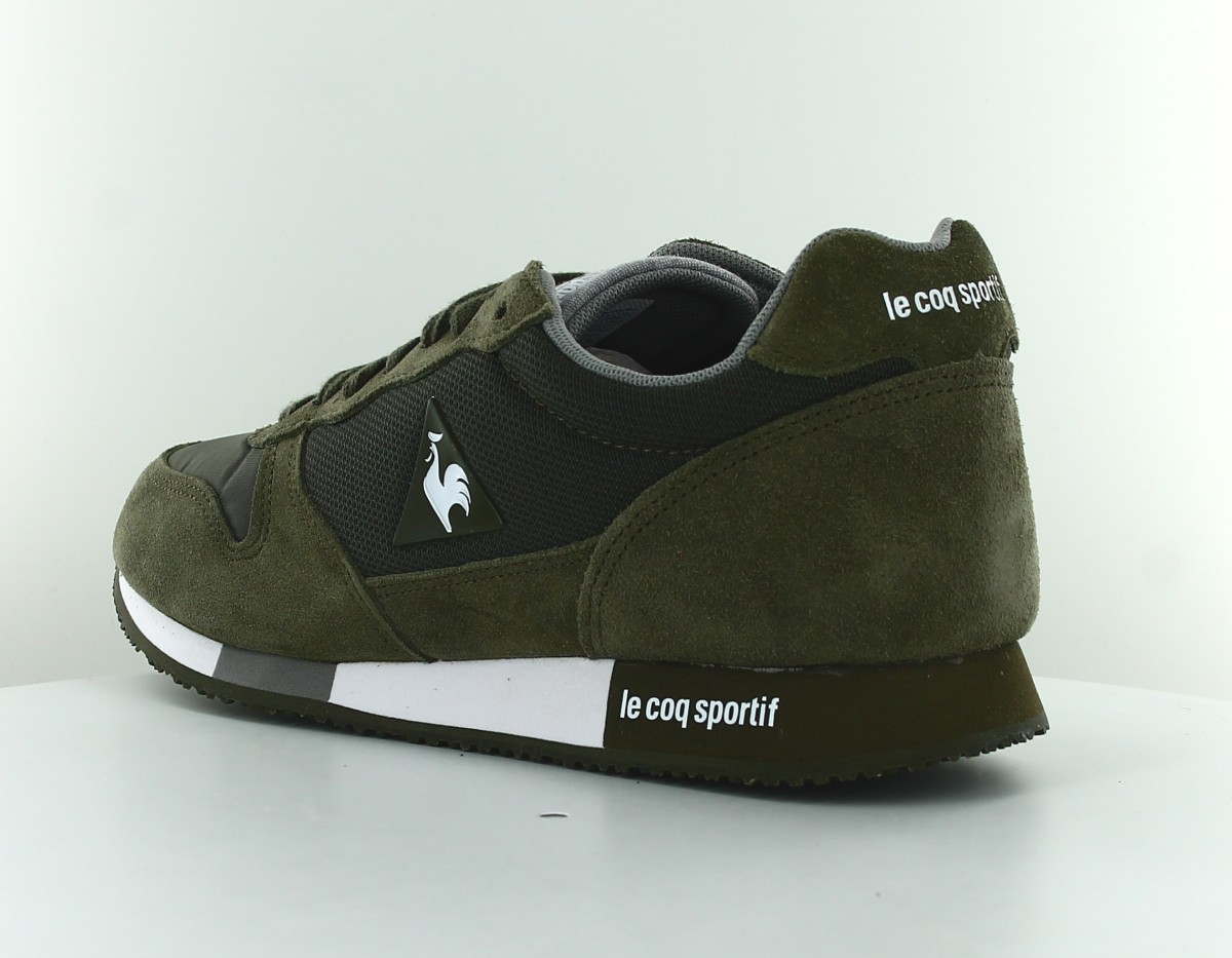 Lecoqsportif Alpha Jersey kaki-blanc