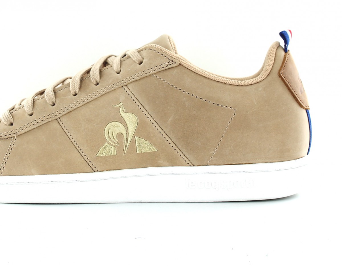 Lecoqsportif Courtclassic printemps beige marron