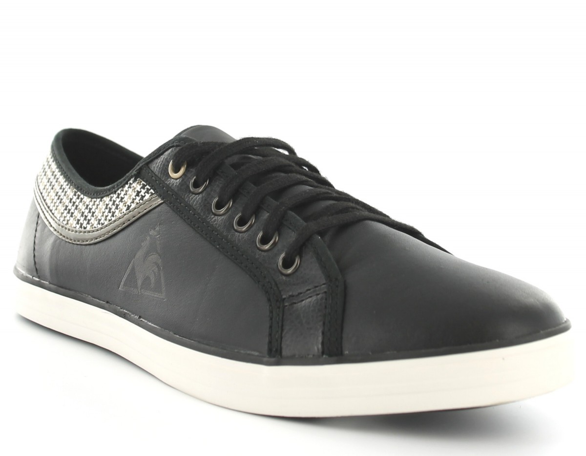 Lecoqsportif Honfleur Lea Tweed NOIR/NOIR/BLANC