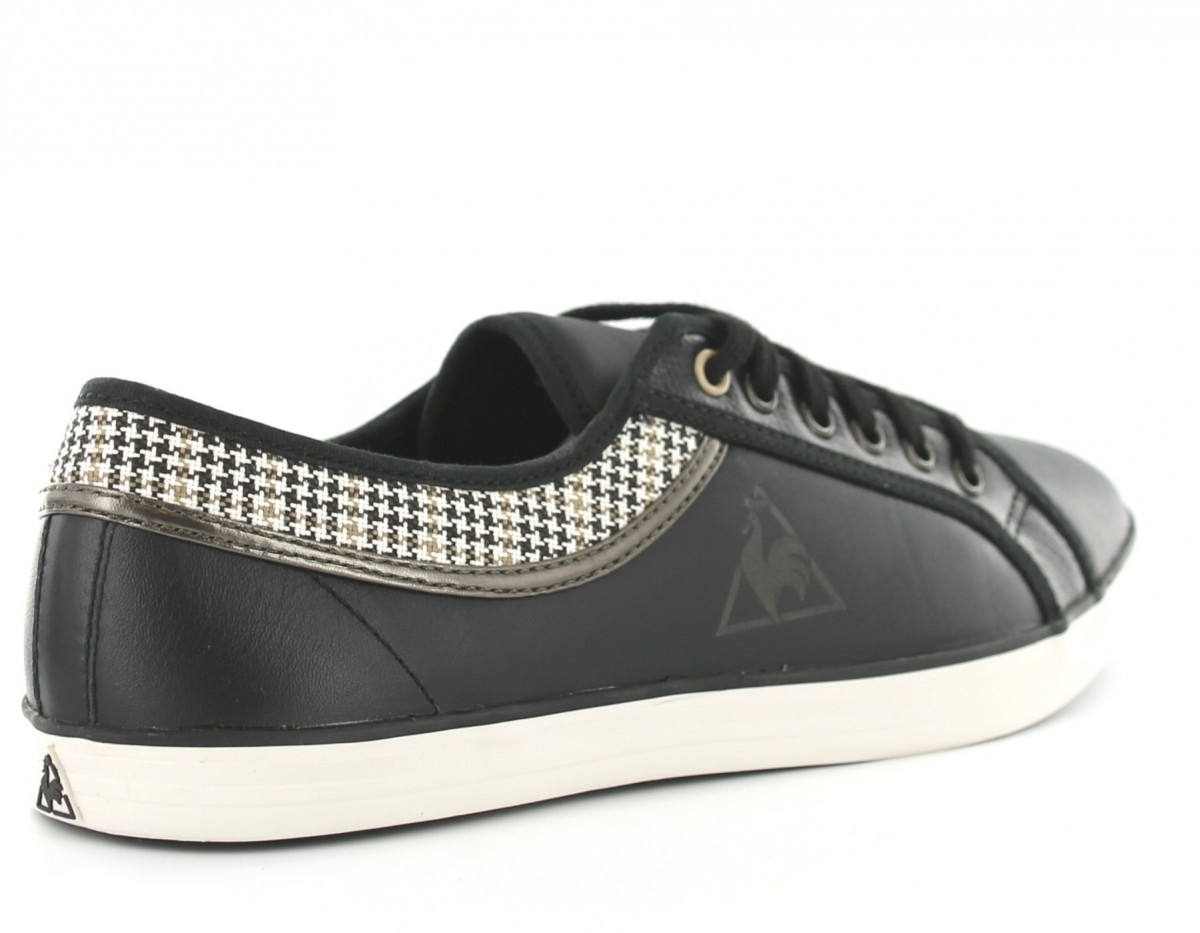 Lecoqsportif Honfleur Lea Tweed NOIR/NOIR/BLANC