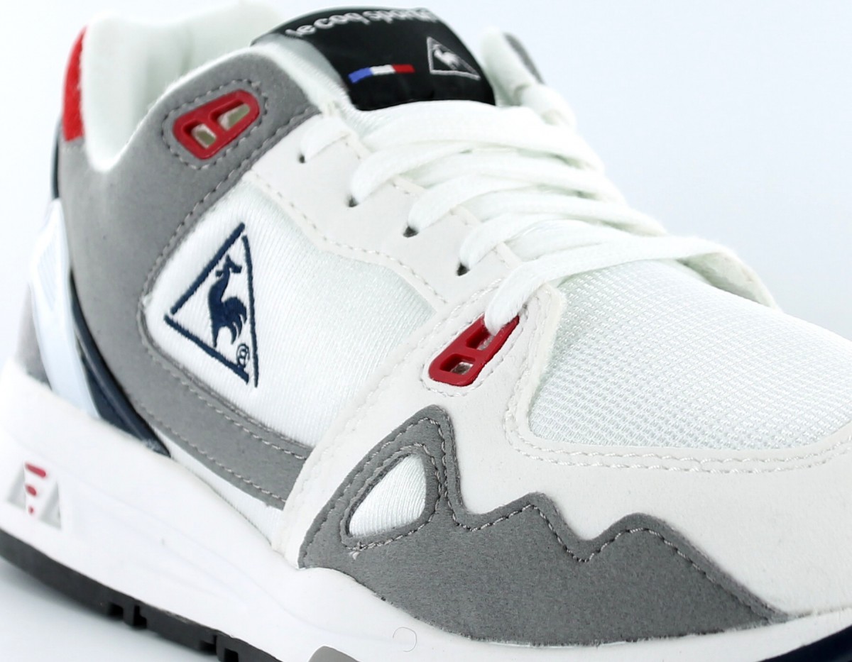 Lecoqsportif Lcs R1000 BLANC/GRIS/BLEU