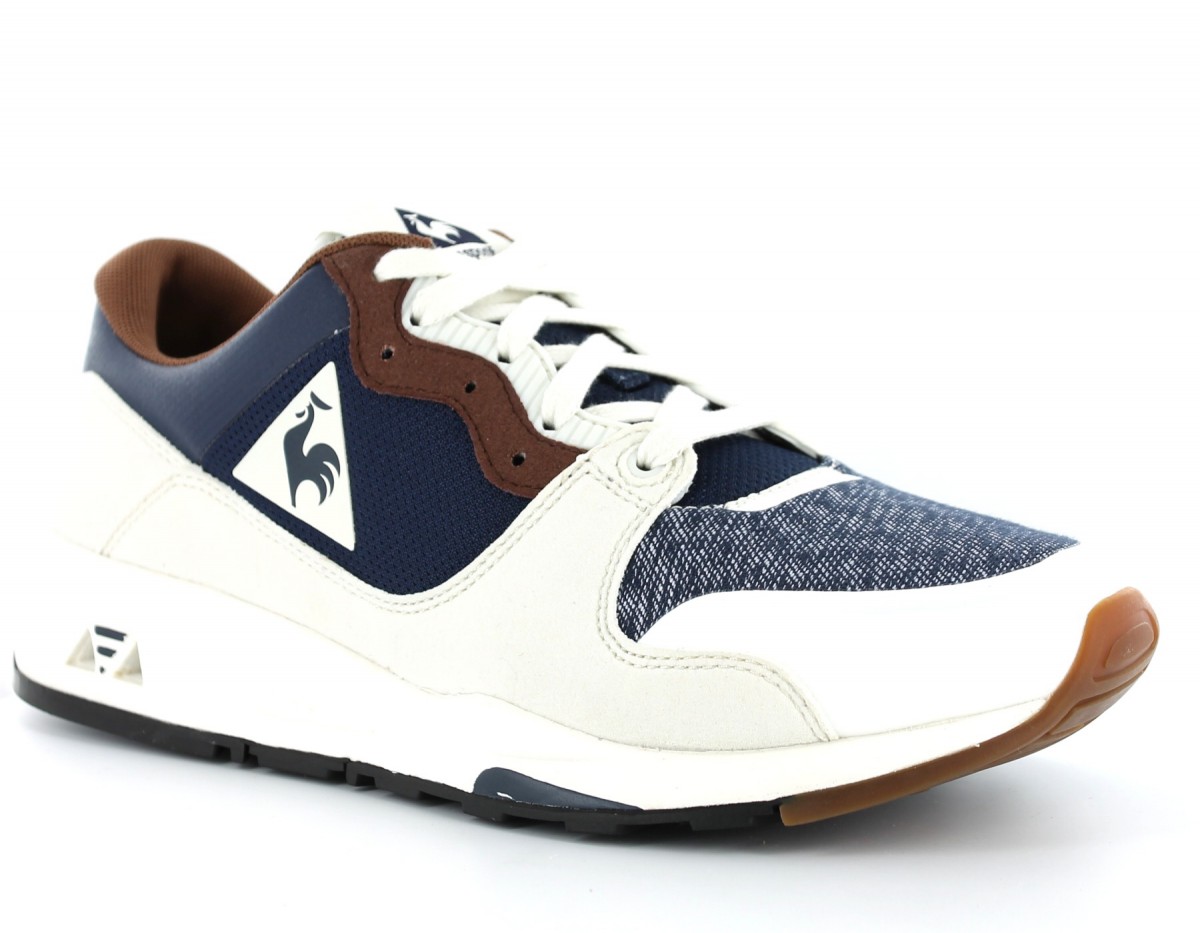 Lecoqsportif Lcs R1400 Casual BLANC/BLEU/MARRON