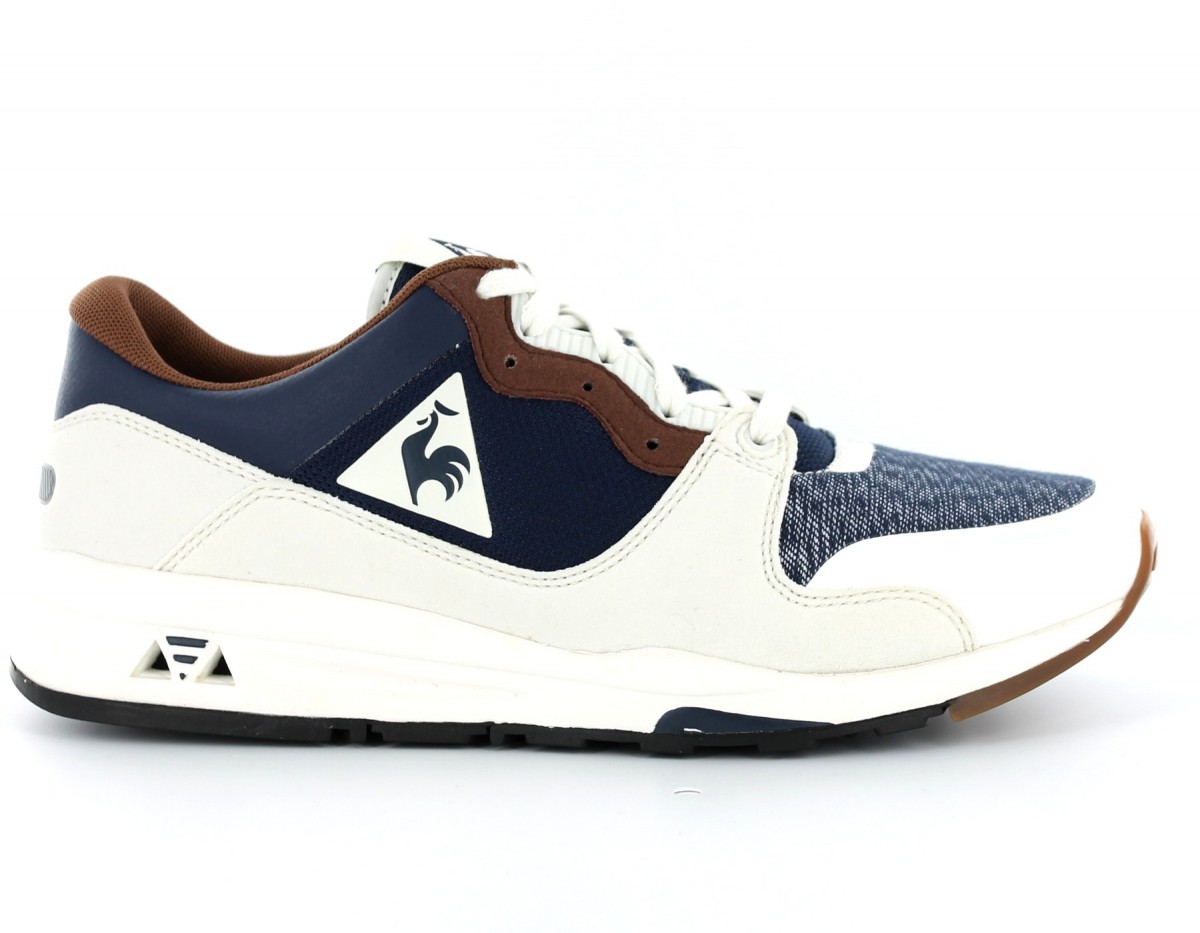 Lecoqsportif Lcs R1400 Casual BLANC/BLEU/MARRON