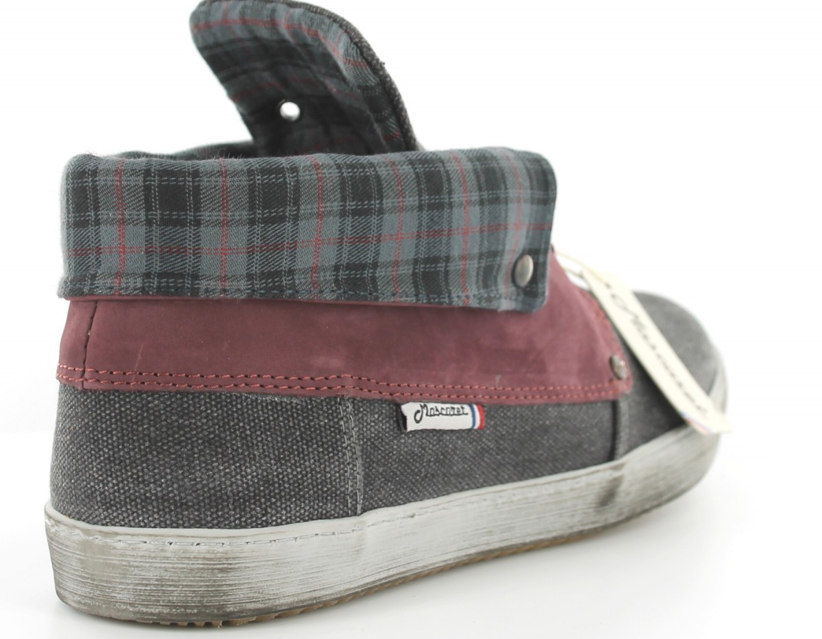 Mascaret Panisse Canvas GRIS/BORDEAUX